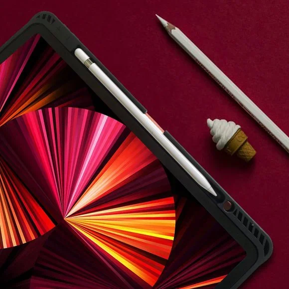 iPad Pro 11" Leather Case - 4th and 3rd Generation- With Pencil Holder